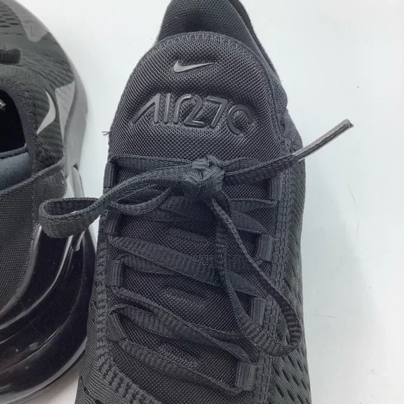 Nike Air Max 270 Triple Black AH8050-005 Sneakers - Picture 5 of 8
